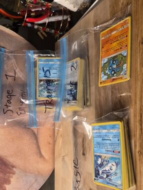 Trading Card Collection - Blue Theme Decks